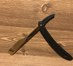 Maquinilla de Afeitar Manual Profesional de Alta Calidad, Maquinilla de Afeitar de Seguridad de Metal Recto Premium, Maquinilla de Afeitar Profesional de Una Sola Cuchilla para Hombre - Product Image 6