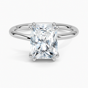 BOJ <b>Ring</b> 061 Radiant Cut 925 Eight Prong Solitaire <b>Diamond</b> <b>Ring</b> 2ct D Color VVS1 Moissanite GRA Certified Low Price High Sale - Product Image 1