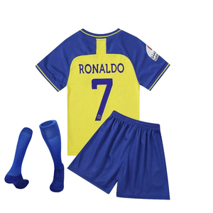 Men's Soccer Jersey <b>Football</b> Kit 100% Polyester Quick Dry Breathable V-Neck Short Sleeve <b>Childrens</b> <b>Football</b> Sportswear Set - Product Image 2
