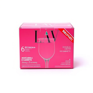 Copa de Vino de Vidrio COPA 6U 320cc con Forma de Campana, 6 Unidades - Product Image 2