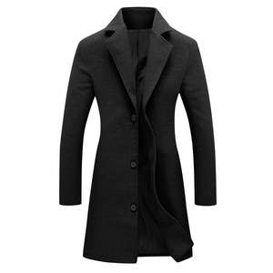 Manteau long élégant pour femme en tissu durable, à double boutonnage et ceinture, idéal pour l'hiver, personnalisable - Product Image 2