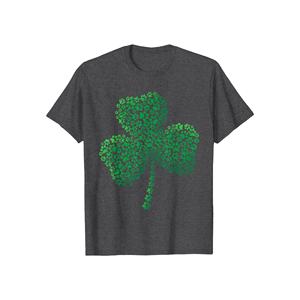 T-shirt pour femme, coupe classique, vert olive, imprimé, col rond, manches courtes, coton doux, pour tous les jours - Product Image 4