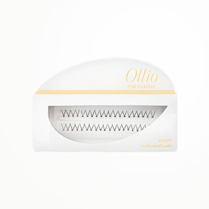 <b>individual</b> lash Olrio Korean Ollio The Classic Strand <b>Eyelashes</b> Single Pack - Wispy 11mm Made in Korea - Product Image 1