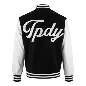 Chaqueta Bomber Universitaria Personalizada de Alta Calidad con Letras Bordadas, Chaqueta Varsity de Baloncesto Personalizada para Hombre - Product Image 6