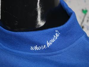 Sudadera RAMS con cuello simulado, 450 GSM, nombre personalizado, bordado aplicado, corte holgado, 100% algodón, felpa francesa. - Product Image 6