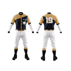 Top Quality Team Wear Oversized Baseball Uniform Durable Material Latest Design Low Price Baseball Uniform - Product Image 6