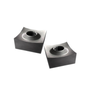 DiamondCut 40*40mm M12 Carbide Crusher Blades Cutting Blade Shredder Rotary Knife for <b>Plastic</b> Bottle <b>Recycling</b> <b>Machine</b> - Product Image 2