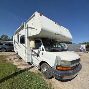 New Luxury Motorhome VAN 4X4 Wheel Drive 4-Person Off-Road Fiberglass Camper Van with Microwave Oven Bathroom Bed <b>TV</b> - Product Image 3