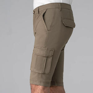 <b>Men's</b> 100% Cotton Summer Vintage <b>Camo</b> <b>Cargo</b> Overalls Eco-Friendly Quick Dry Breathable High Waist Washed Patchwork Shorts - Product Image 6