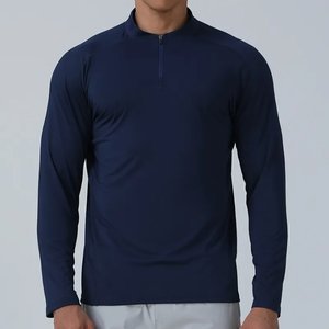 Camisa de hombre de alta calidad, manga larga, color personalizado, informal, tejida, transpirable y a la moda. - Product Image 4