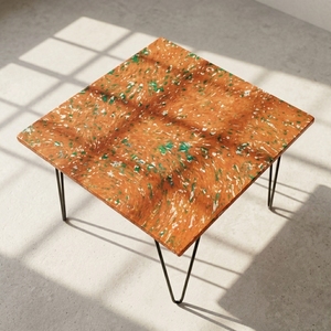 Table basse de salle à manger en plastique recyclé 4GoodThings, moderne, minimaliste, imperméable, durable, empilable, écologique, durable - Product Image 5
