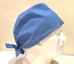 WARPRO INDUSTRY Ensemble de blouses et chasubles chirurgicales unisexe en coton noir tissé, avec attache à nouer, pour détection d'aiguilles - Product Image 5