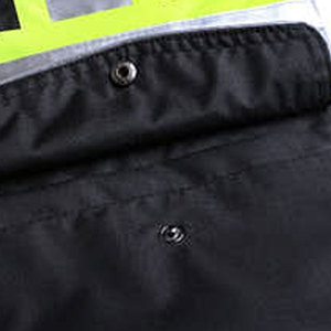 Chaqueta de Trabajo Reflectante de Alta Visibilidad, Chaqueta de Seguridad Unisex de Poliéster con Cremallera y Bolsillos - Product Image 5