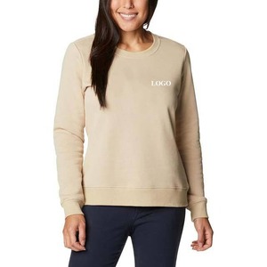 เสื้อสเวตเชิ้ตผู้หญิง คุณภาพพรีเมียม ผ้าฝ้ายฟลีซ แขนยาว คอกลม - Product Image 1