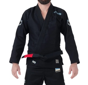 บริการผลิตชุดยูโด BJJ แบบขายส่ง ประเทศปากีสถาน ปี 2024 ผ้าโพลีเอสเตอร์/คอตตอน 460 กรัม - Product Image 1