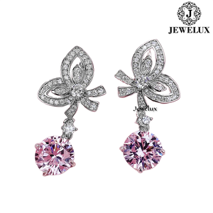 Top Quality VVS Moissanite <b>Stud</b> Earrings 925 Sterling <b>Silver</b> Diamond Earring for Parties and Gifts From India - Product Image 1