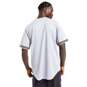 Uniforme de Béisbol sin Mangas Personalizado al por Mayor, Impresión Digital, 100% Poliéster, Antibacterial, con Cuello en V y Logotipo del Equipo - Product Image 3