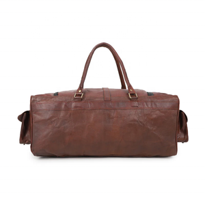 Leather <b>Bag</b> Duffle Custom Genuine Leather Travel Weekender <b>Overnight</b> Duffel <b>Bag</b> Gym Sports Duffle <b>Bag</b> - Product Image 1