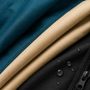 Veste coupe-vent à capuche pour homme, style color block, fermeture éclair, vêtement d'extérieur décontracté, léger, en polyester, pour l'automne - Product Image 6