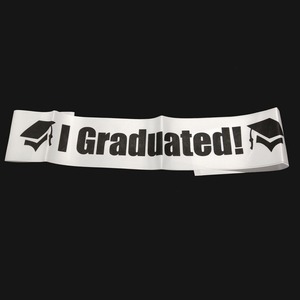 Banda de Graduación 2026 Personalizable para Fiesta de Graduación - Material de Tela Reutilizable, Portátil y de Envío Rápido - Product Image 4