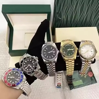 Montre de luxe de qualité supérieure 5A pour hommes, montre de plongée 42 mm en acier inoxydable 904L, mouvement ETA, montre de yacht de luxe pour hommes