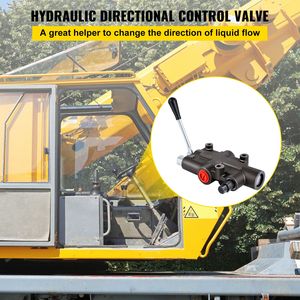 Valvola Idraulica Monocilindrica ad Alta Pressione per Caricatori da 21 GPM 4300 PSI - Controllo Direzionale Idraulico - Product Image 2