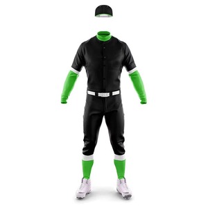 Uniforme de baseball personnalisé avec nom et numéro, ensemble maillot et pantalon de baseball, vêtements de sport respirants pour la compétition et l'entraînement en équipe - Product Image 5
