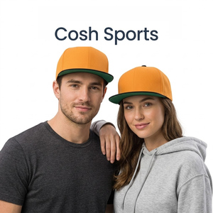 Gorras Snapback Premium Lisas Unisex, Gorras de Béisbol de Dos Tonos |   Gorra Deportiva Personalizada de Perfil Alto Tipo Trucker - Product Image 1