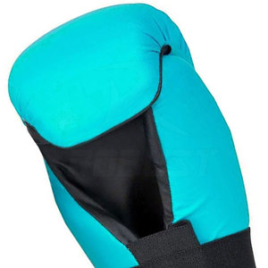 High Quality Leather <b>Karate</b> <b>Gloves</b> for Martial Arts Training Customizable Non-Slip Hook and Loop Closure Hand Protection - Product Image 3