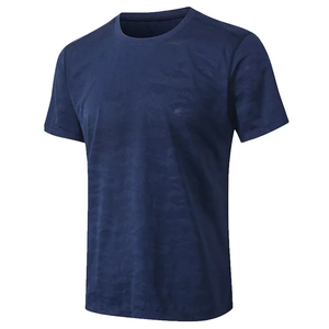 Camiseta de Algodón Bordada de Alta Calidad de Marca al por Mayor, Cómoda, Transpirable, Cuello Redondo, Manga Corta, para Hombre y Mujer - Product Image 2