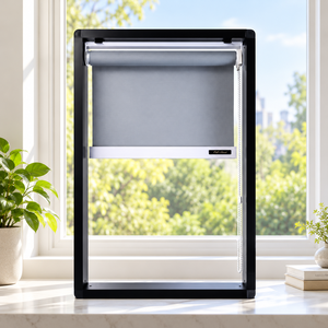 Persianas Enrollables Eléctricas WINHOME RB Super Black - Diseño Moderno, Impermeables, Duraderas, OEM/ODM para Proyectos de Condominios B2B - Product Image 1
