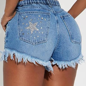 Shorts de Mezclilla Casuales para Mujer, Moda 2026, Verano, Alta Calidad, Transpirables, Secado Rápido, Impermeables, con Bolsillos, Venta al Por Mayor - Product Image 4