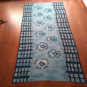 Chal de Lana Merino Pura Natural, Estampado a Mano y Bordado, Diseño de Autor, Lujoso y Largo para Mujer, Moda Otoño Invierno - Product Image 2