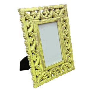 Premium Handmade Solid Wood Photo <b>Frame</b> Elegant Decorative Tabletop Display for Home Office Living Room Classic Rustic Style - Product Image 1