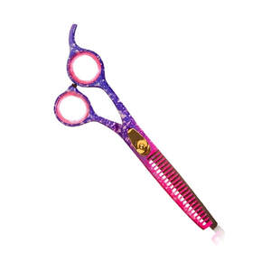 กรรไกรซอยผมสำหรับช่างตัดผมมือขวา ปรับแต่งได้ แม่นยำ ใบมีดคม 32 ฟัน คุณภาพสูง ระดับมืออาชีพ 4Cr13 - Product Image 2