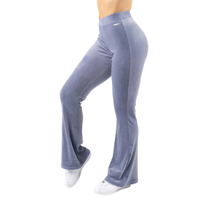 Customized Color Custom High Quality Loose Long Velour <b>Velvet</b> Pants <b>Trouser</b> Blank Breathable Running Sports Training Ladies Pant - Product Image 2