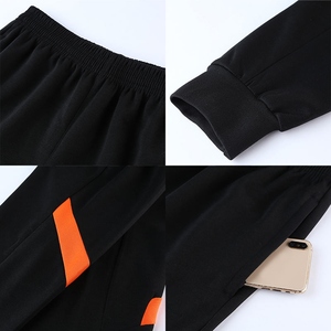 Conjunto Deportivo de Hombre Otoño-Invierno 2026, Sudadera con Capucha y Cremallera de Poliéster de Color Sólido, Pantalones Deportivos para Entrenamiento, Venta al Por Mayor, Personalizable - Product Image 4