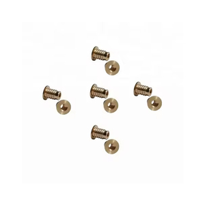 Brass Multi Unheade Insert for Plastic and Composites Precision Threaded Multi Vane <b>Fastener</b> for Flush Surface Mounting Hardware - Product Image 5
