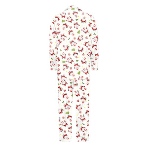 Ventes Flash : Pyjama Homme Grande Taille Imprimé à Manches Longues, Écologique, Séchage Rapide, Respirant, 100% Soie de Mûrier pour Été et Automne - Product Image 4