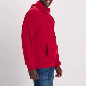 Sudadera con Capucha Roja Premium - Sudadera de Forro Polar Grueso para Ropa Urbana - Fabricante de Ropa Personalizada Directo de Fábrica en Sialkot - Product Image 3