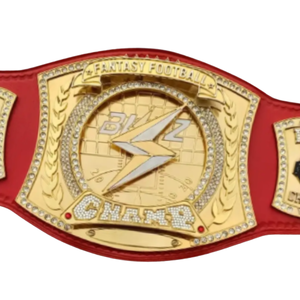 Cinturón de Campeón de Fútbol de Fantasía BFL, Personalizable, Rojo y Dorado, Trofeo Deportivo - Product Image 5