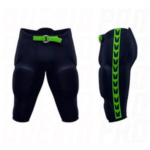Ensemble de pantalons de football américain confortables à manches courtes, respirant, séchage rapide, vêtements de sport, grande taille, impression personnalisée, techniques de pointe - Product Image 4
