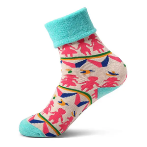 Custom Colorful Pattern Crew <b>Socks</b> <b>Soft</b> Stretch Cotton Blend Fashion Streetwear Daily Wear - Product Image 6