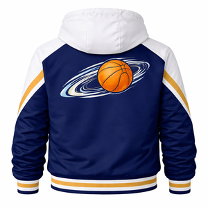 เสื้อแจ็คเก็ตโค้ชบาสเกตบอลมืออาชีพ กันน้ำ น้ำหนักเบา เหมาะสำหรับกีฬากลางแจ้งและกิจกรรมการฝึกสอน - Product Image 2