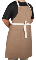 Delantales de Chef con Logotipo Personalizado, Uniformes de Restaurante para Personal de Cocina, Hotel y Bar, Unisex, Manga Larga, con Botones, Tejido de Poliéster