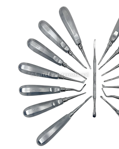 Ensemble d'élevateurs dentaires Surtechs, 15 pièces, instruments chirurgicaux pour l'extraction dentaire, acier inoxydable de qualité allemande - Product Image 5