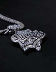 Custom High Quality 925 Silver Moissanite Rapper Pendant Hip Hop Jewelry Necklace Iced Out Fashion Pendant Gold Plated GRA - Product Image 3