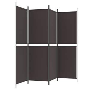 ฉากกั้นห้องผ้าสีน้ำตาล 4 แผง ขนาด 78.7"x70.9" พร้อมฉากกั้น - Product Image 5