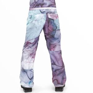 Pantalon de ski imperméable respirant anti-UV Polartec-Tex isolé pour homme et femme, coupe-vent, fermeture élastique, camouflage - Product Image 4