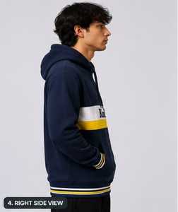 เสื้อฮู้ดดี้ผู้ชายไซส์ใหญ่พิเศษ บุซับใน พิมพ์ลายดิจิทัล ผ้าโพลีเอสเตอร์ฟลีซ สไตล์ลำลองสำหรับฤดูใบไม้ผลิ - Product Image 5